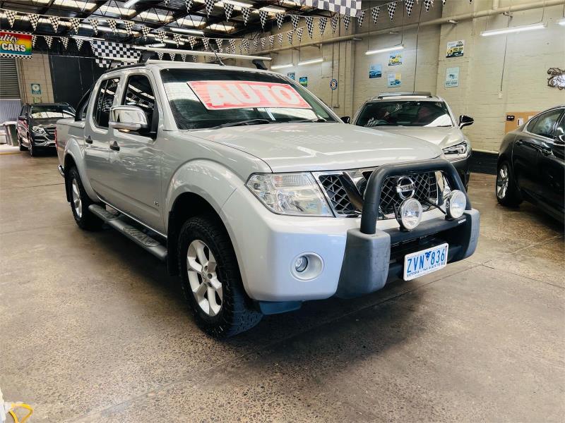 >2013 Nissan Navara Utility ST-X Blackline D40 S5 MY12